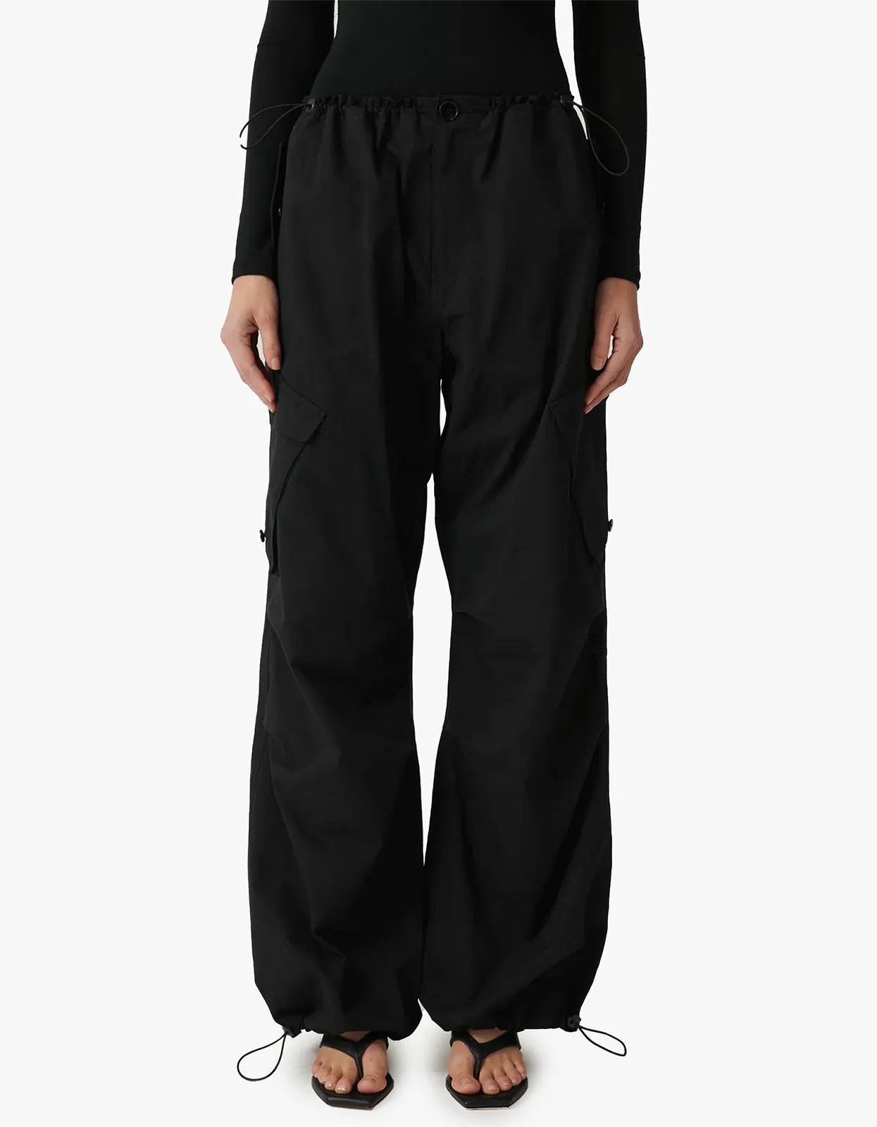 Alessio Cargo Pant - Black