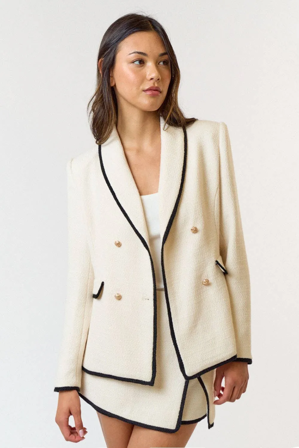 BOUCLE BLAZER