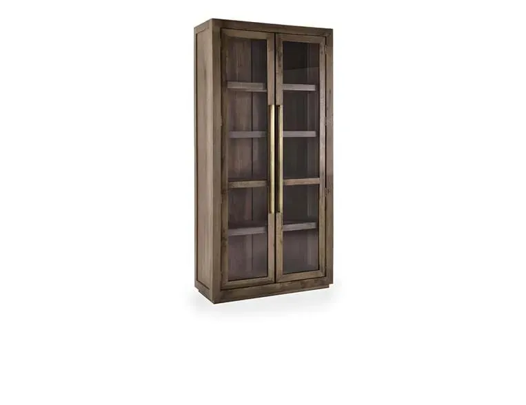 Bradley Tall Cabinet Landmark Brown
