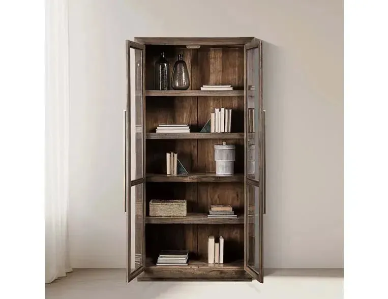 Bradley Tall Cabinet Landmark Brown