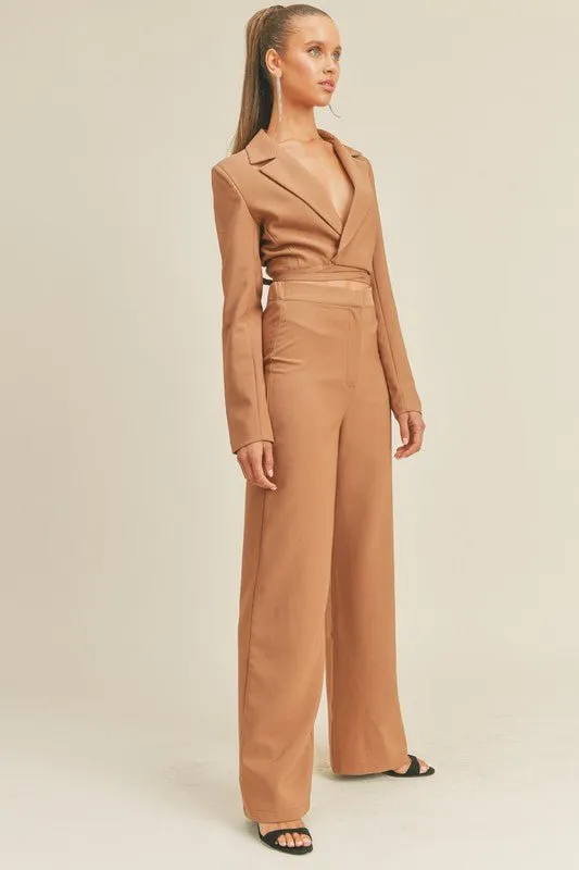 Bri blazer pants set