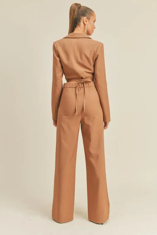 Bri blazer pants set