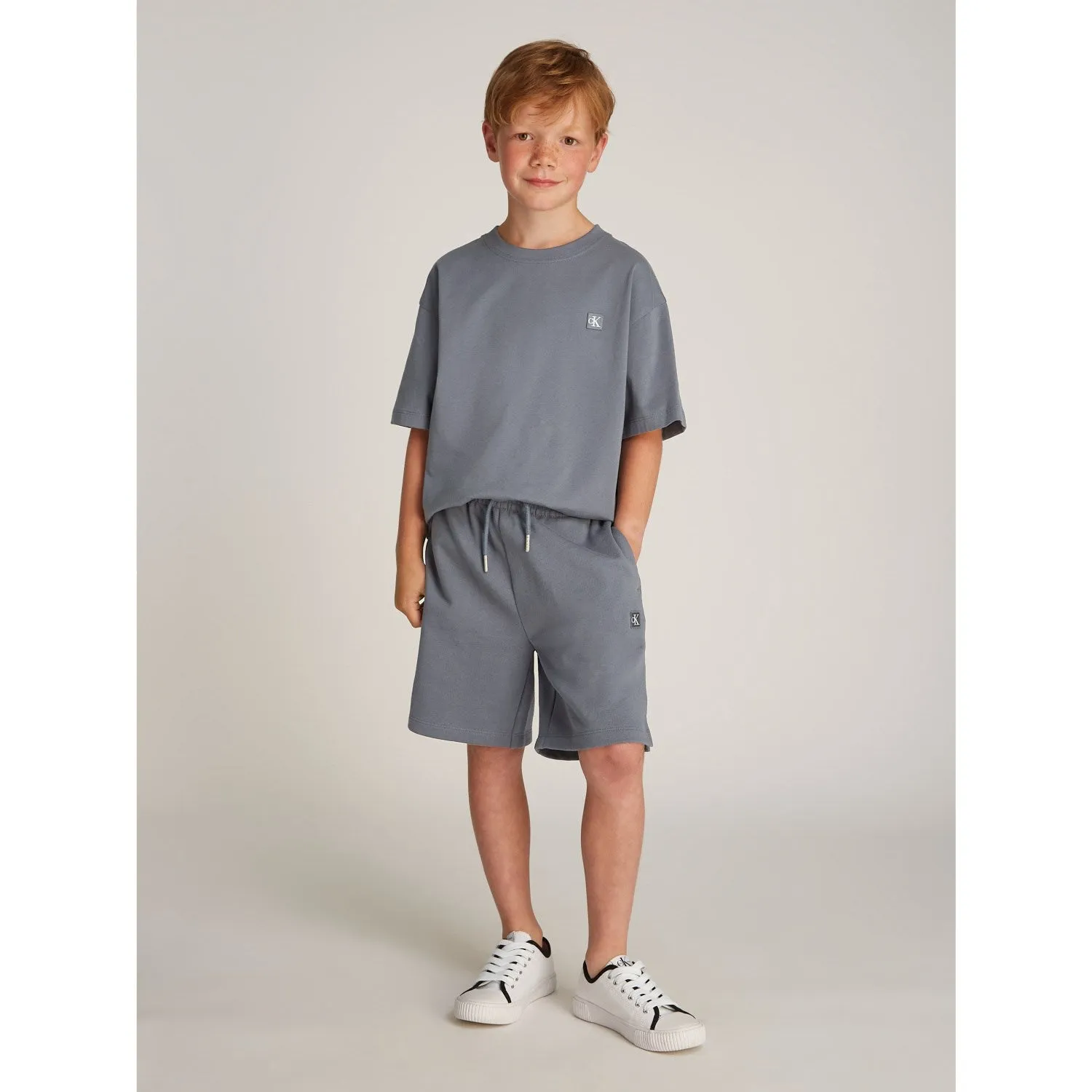 Calvin Klein Grisaille T-Skjorte/Shorts Relaxed Sæt