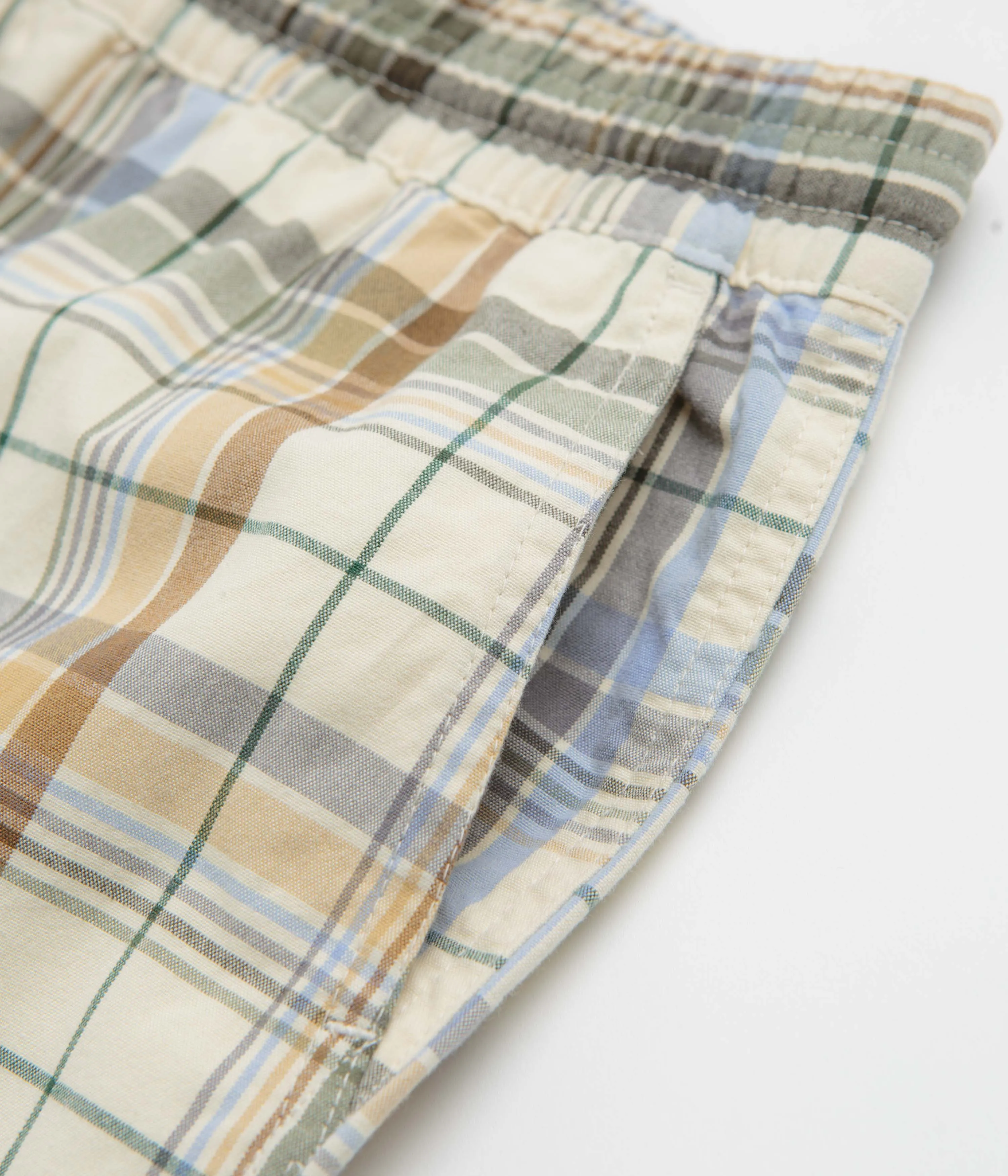 Carhartt Vilay Shorts - Vilay Check / Natural