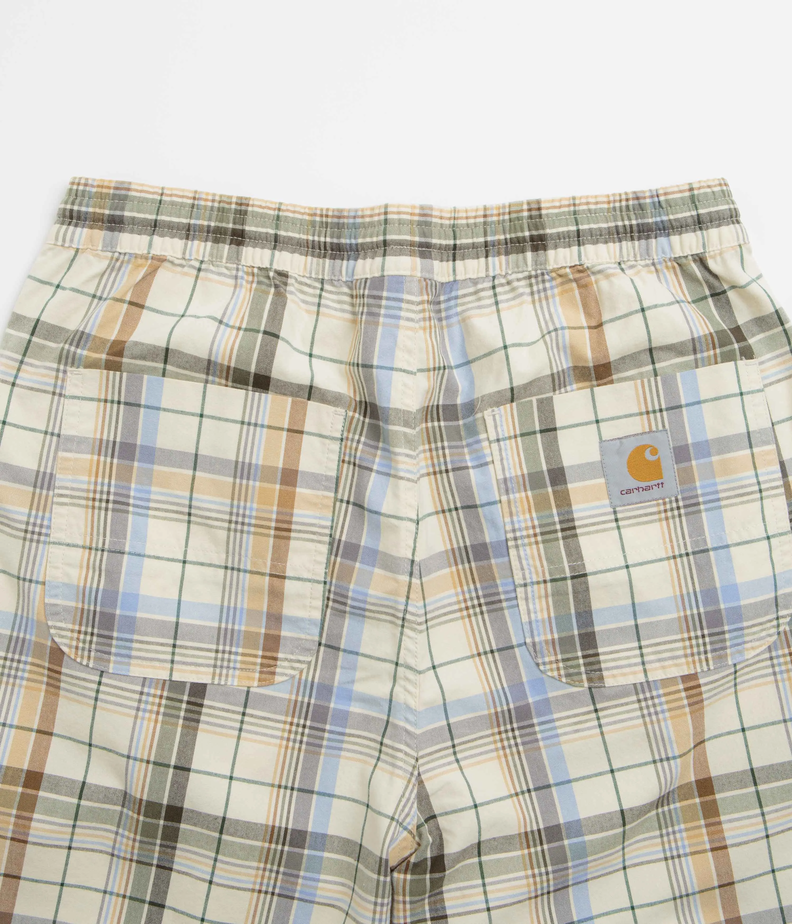 Carhartt Vilay Shorts - Vilay Check / Natural