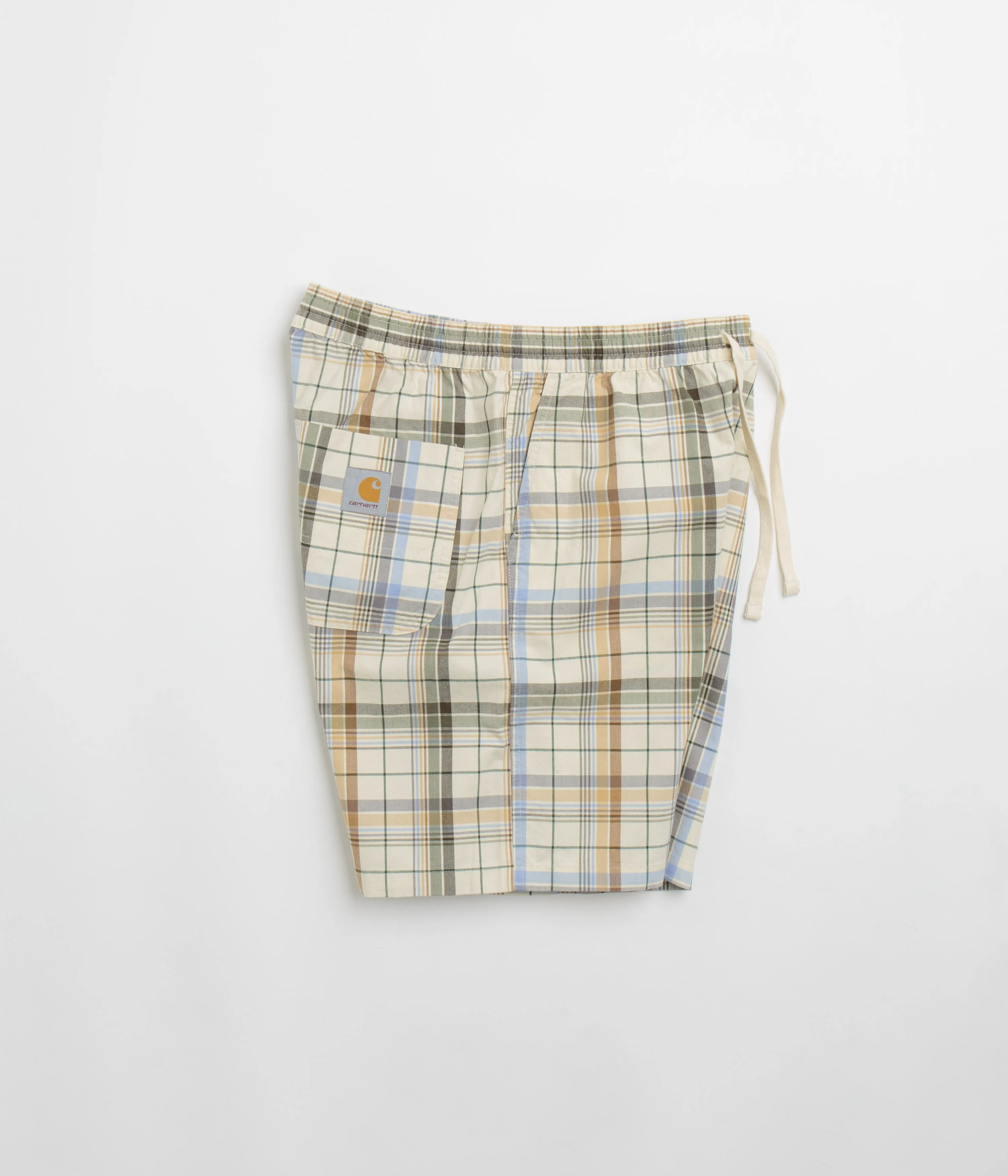 Carhartt Vilay Shorts - Vilay Check / Natural