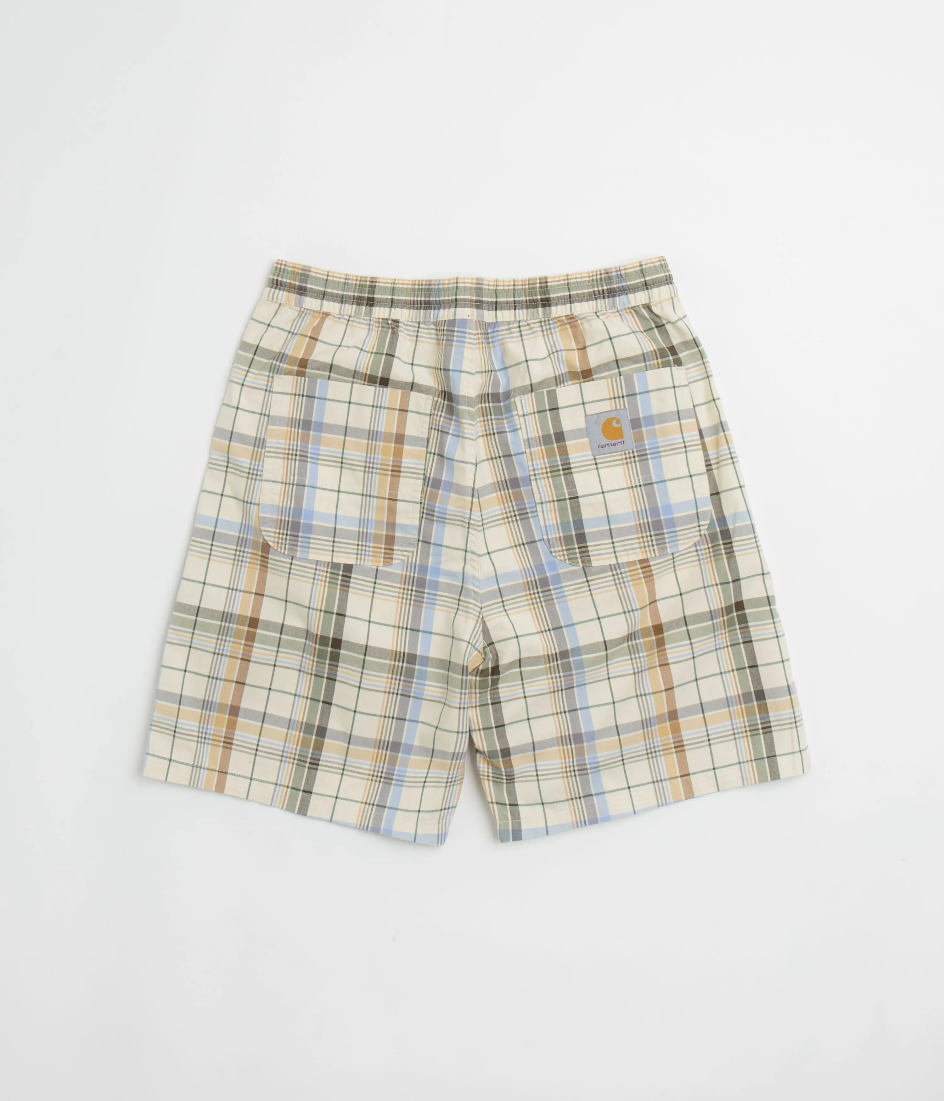 Carhartt Vilay Shorts - Vilay Check / Natural