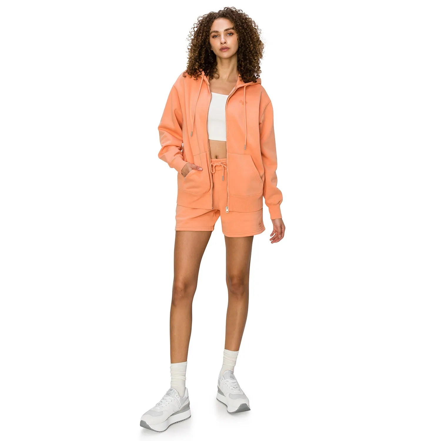 Cloud Fleece Sweatshorts - Papaya