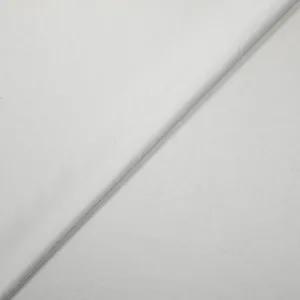 Crêpe satin de polyester blanc