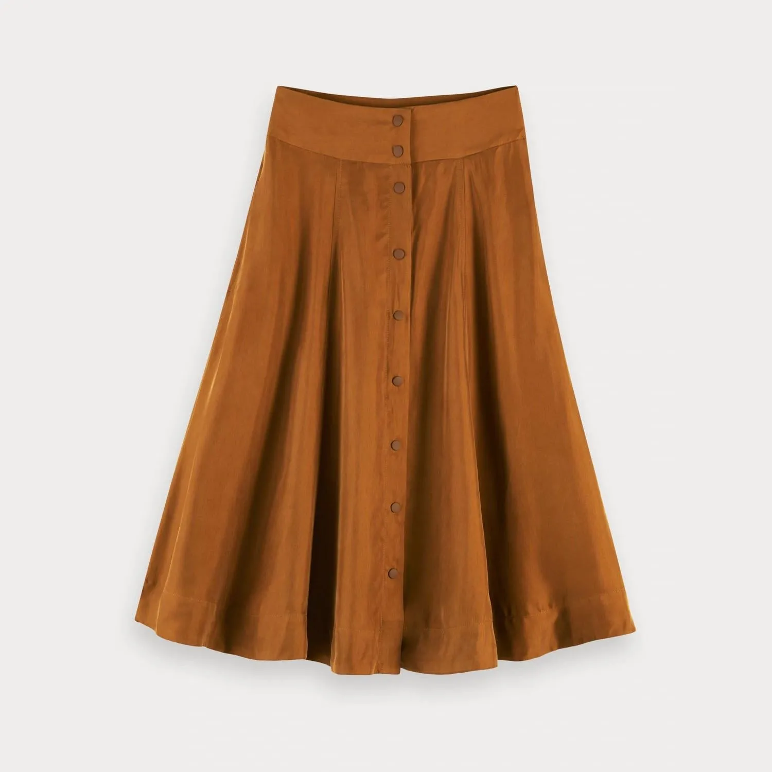 Cupro Blend Skirt