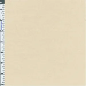 Custard Crushed Jersey Knit Fabric