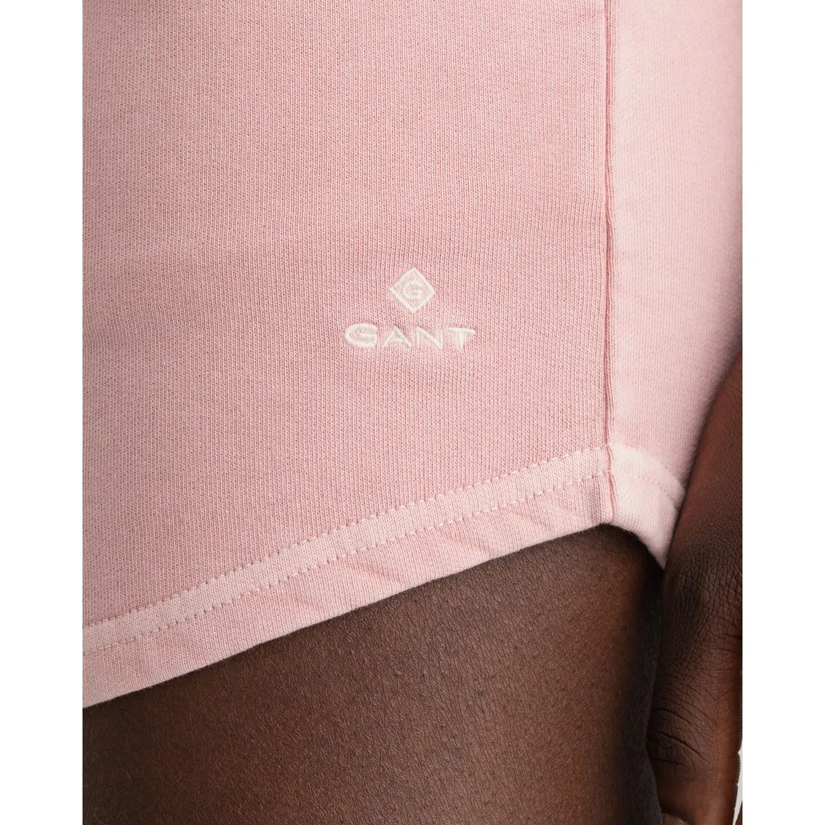 D1. Relaxed Sunfaded Shorts - Preppy Pink