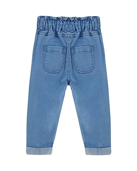 Elasticated Soft Denim Jeans