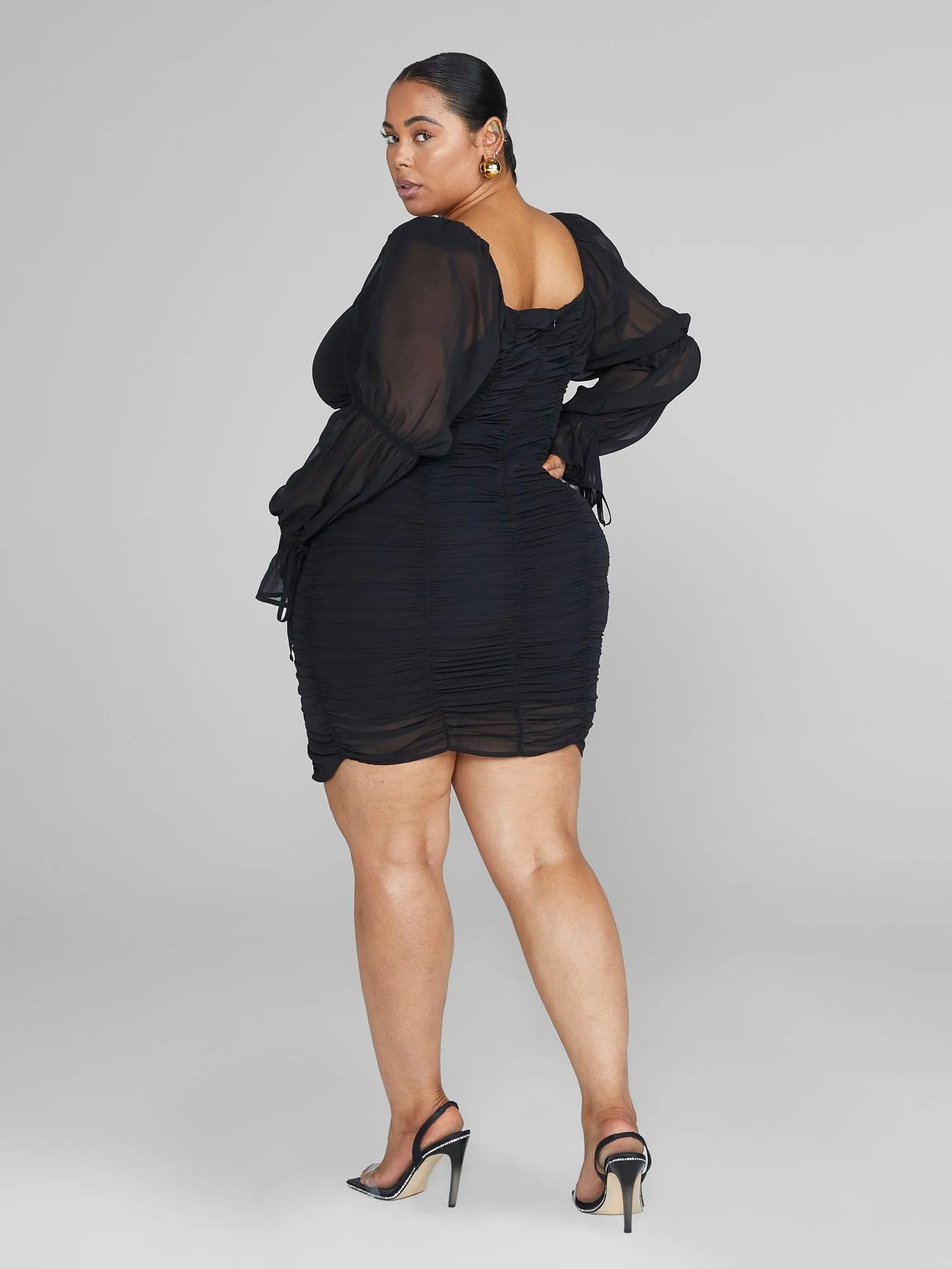 Fashion To Figure - Brianna Ruched Bodycon Dress