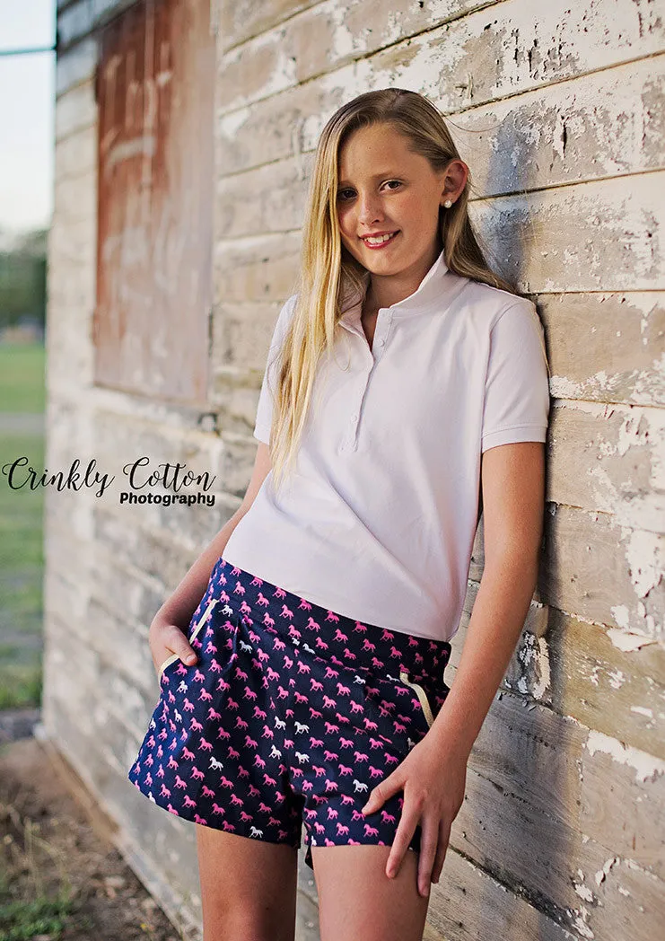 Hepburn | Pleat Front Shorts Sewing Pattern