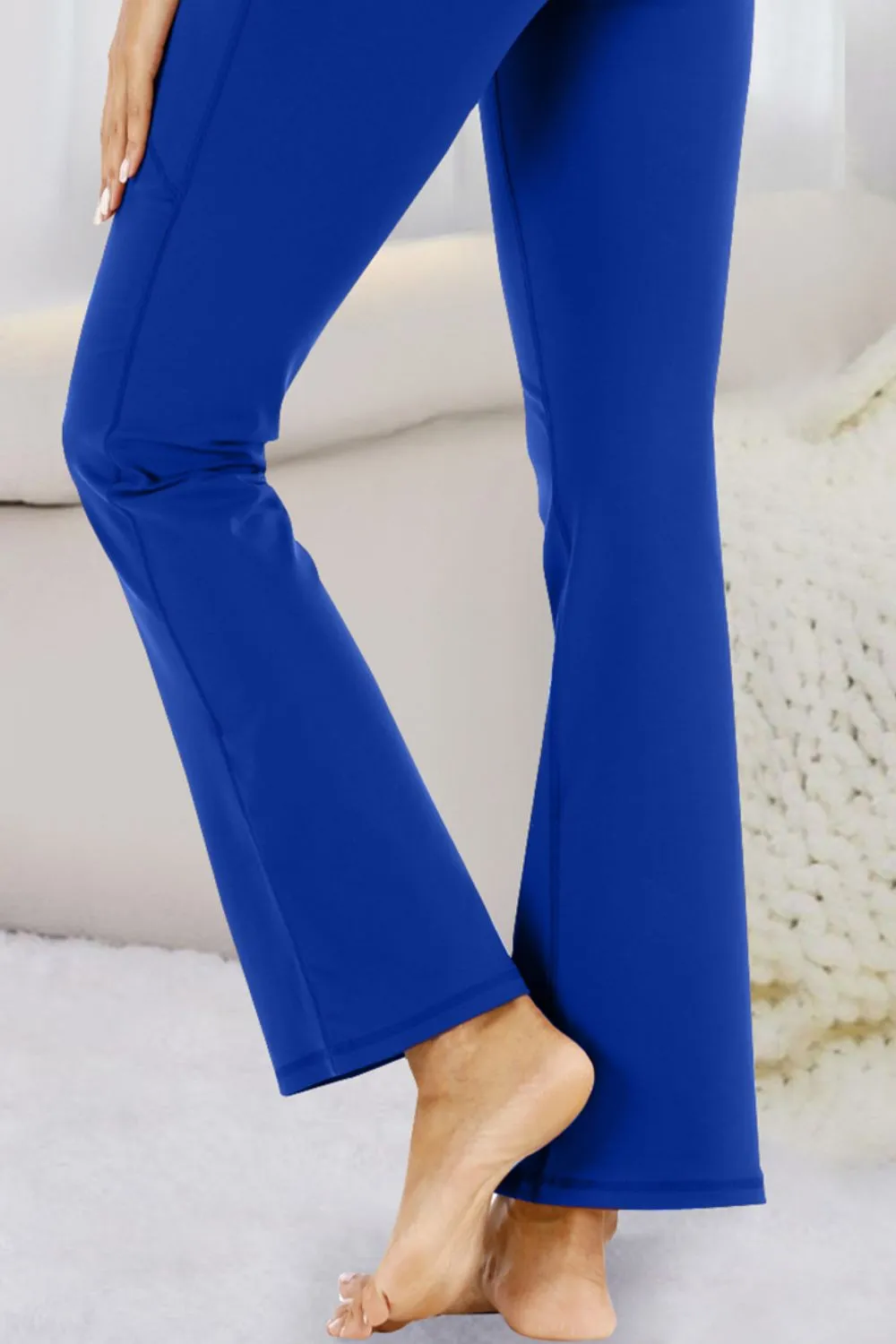 High Waist Flare Active Pants