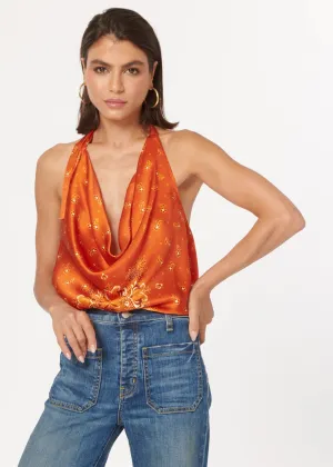 Jackie Cami - Burnt Bandana