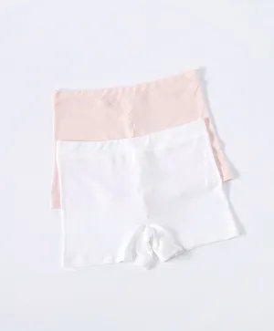Junior Soft Cloud Safety Shorts 2pcs-pack Panties