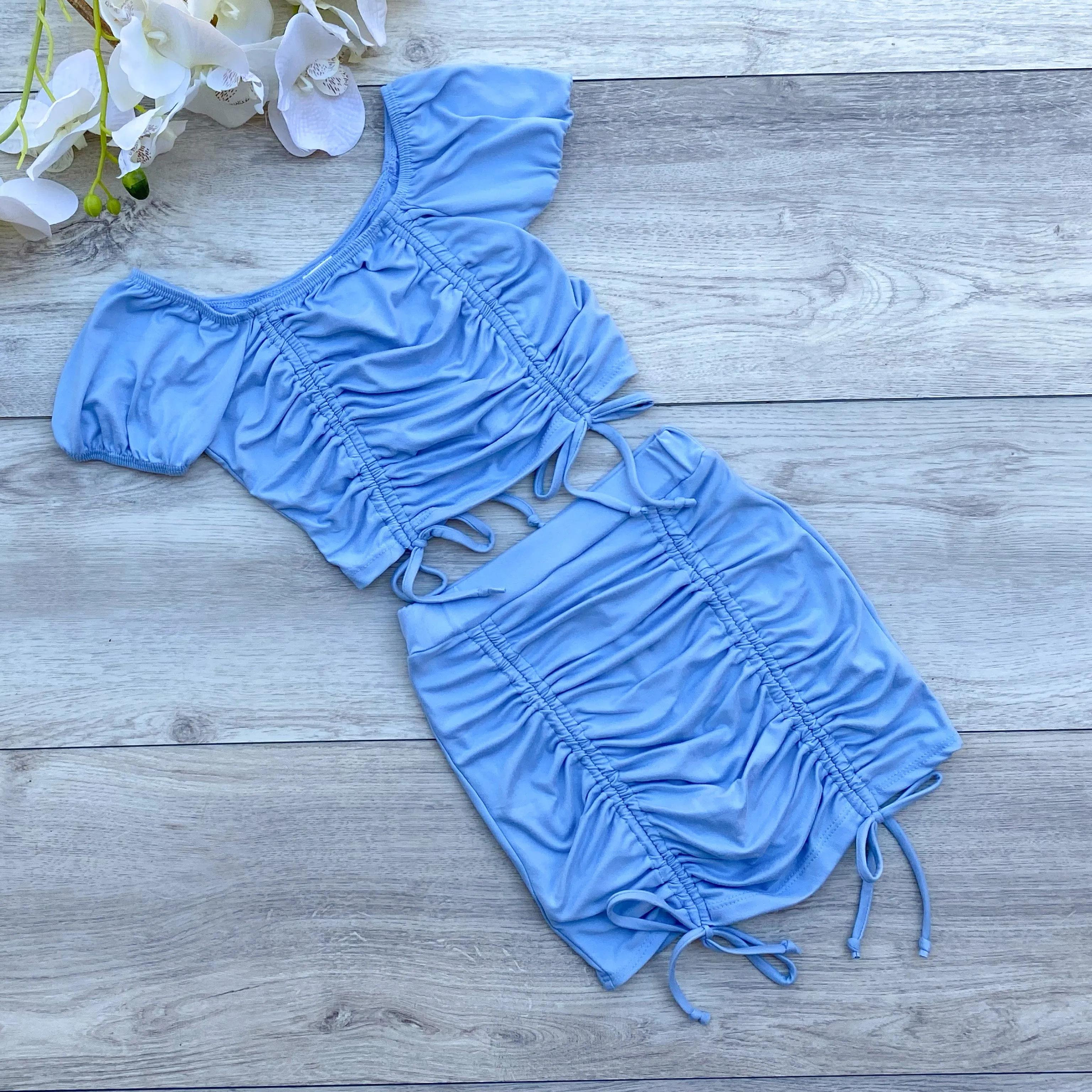 Khloe Set (Baby Blue)