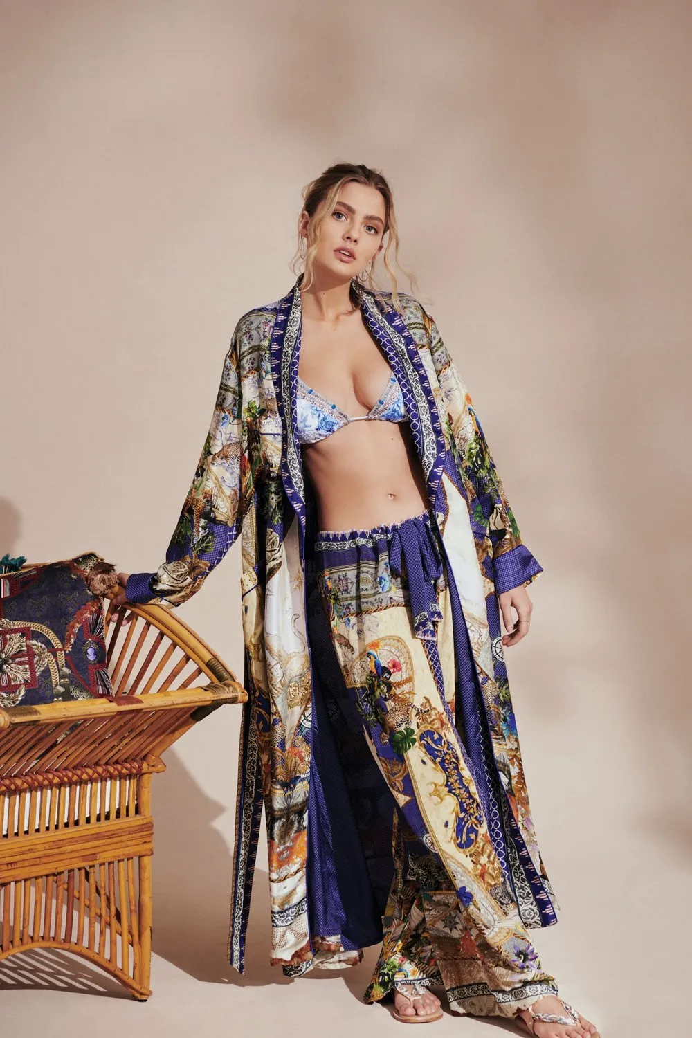 LOUNGE TROUSER WITH WAIST TIE MUSE NOVELS