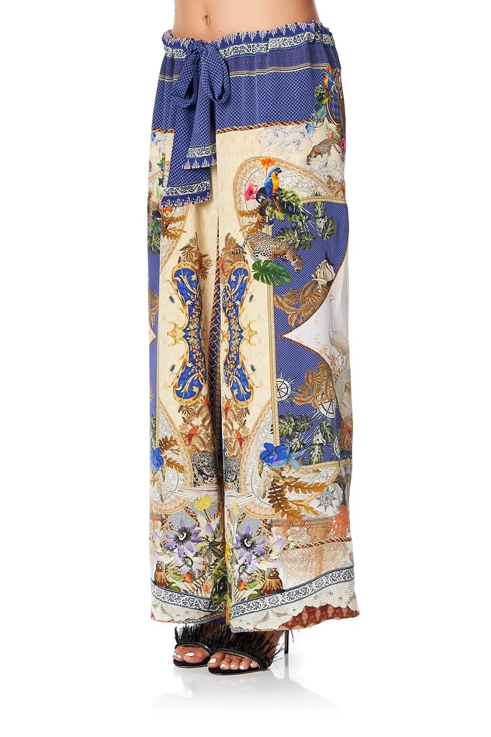 LOUNGE TROUSER WITH WAIST TIE MUSE NOVELS