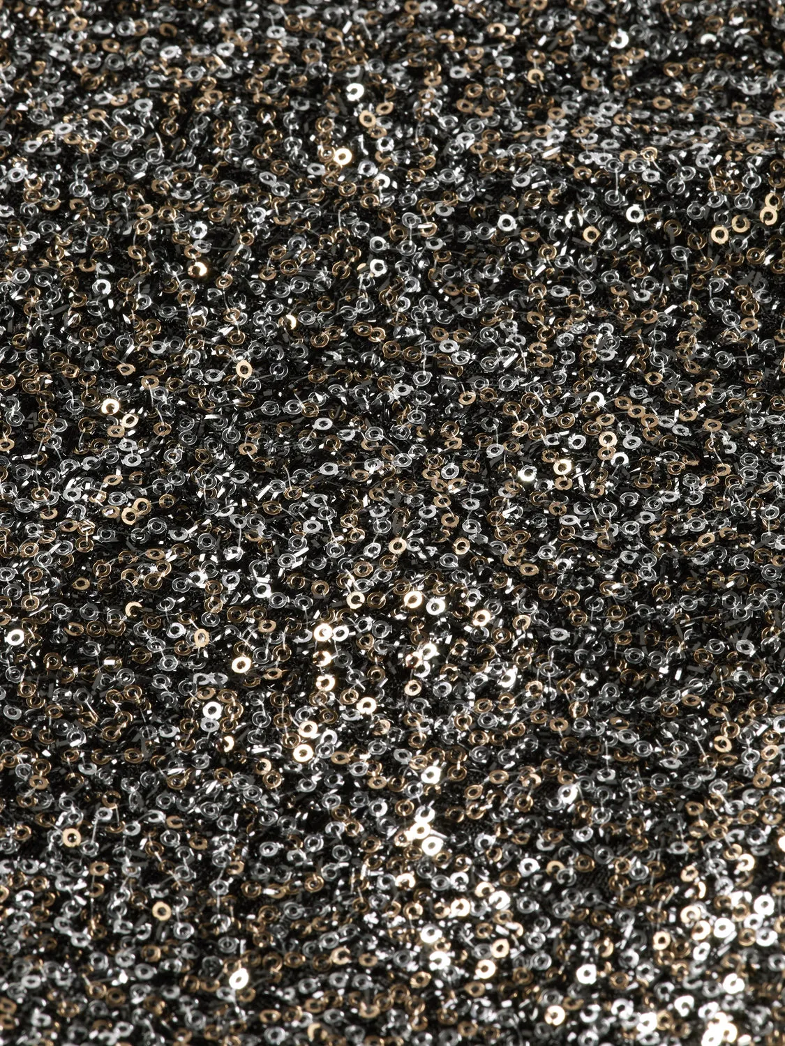 Lowry mid-rise pants in mixed sequins