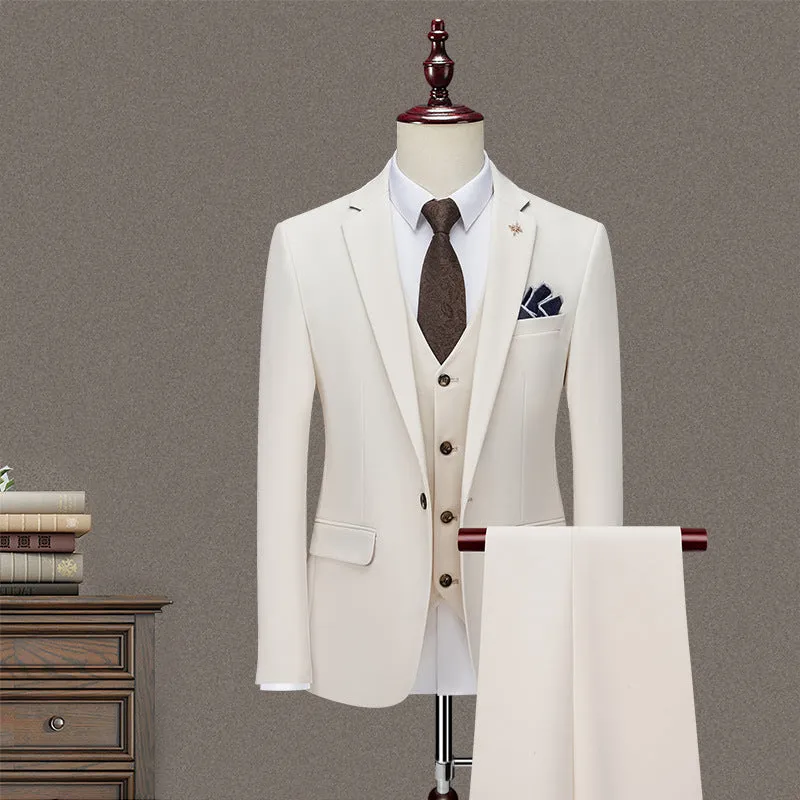 Ostranuxe Double-Breasted Elegance Suit