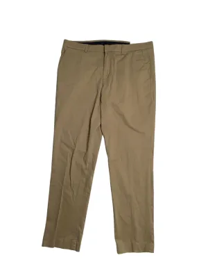 Perry Ellis Portfolio Mens Slim Fit Suit Dress Pants Brown 38 x 32