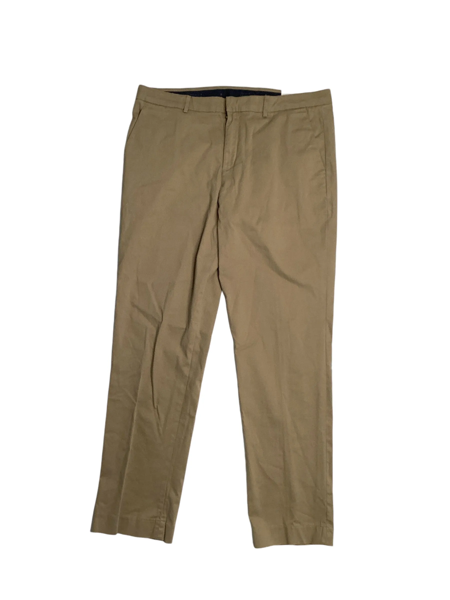 Perry Ellis Portfolio Mens Slim Fit Suit Dress Pants Brown 38 x 32