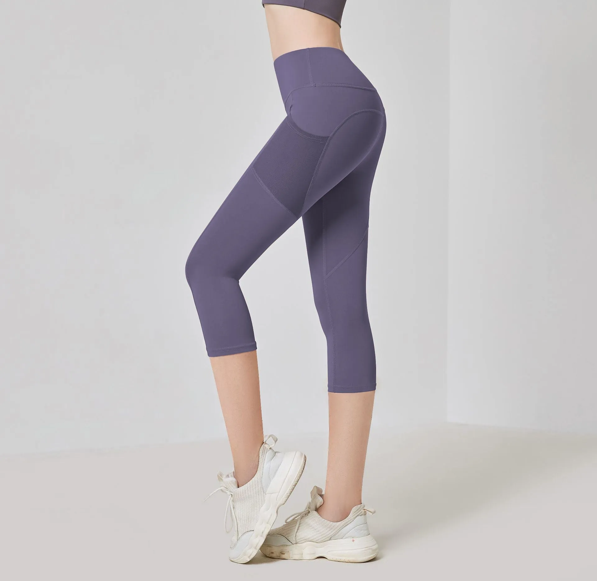 Pocket Yoga Pants Women High Waist Fitness Peach Hip-Flattering Sporty Fitting Activewear
