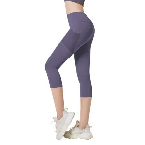 Pocket Yoga Pants Women High Waist Fitness Peach Hip-Flattering Sporty Fitting Activewear