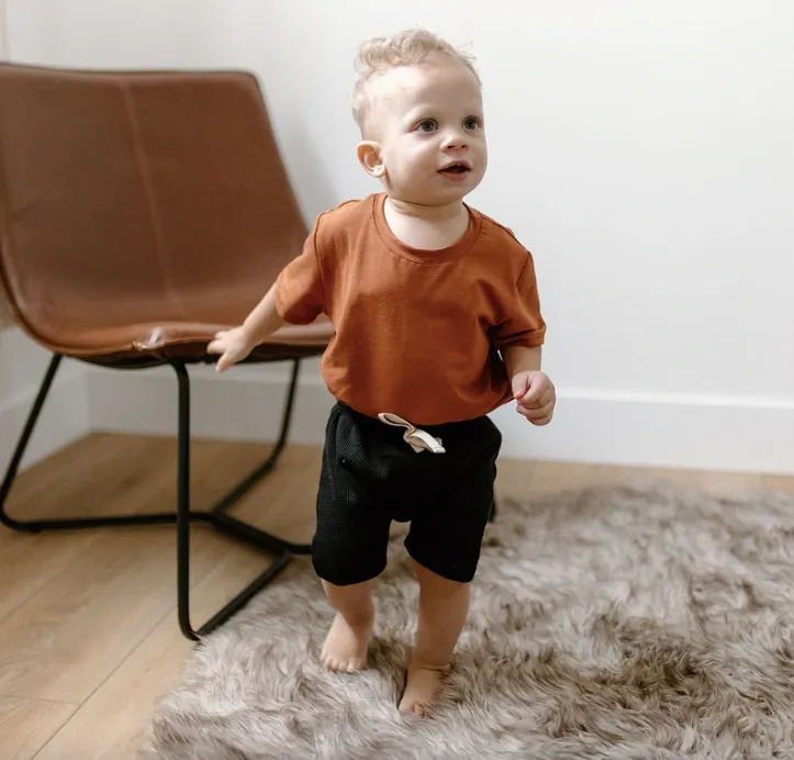 POSH & COZY - Pocket Jogger Shorts | Black