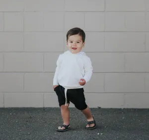POSH & COZY - Pocket Jogger Shorts | Black