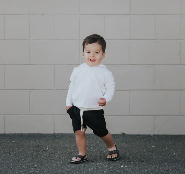 POSH & COZY - Pocket Jogger Shorts | Black