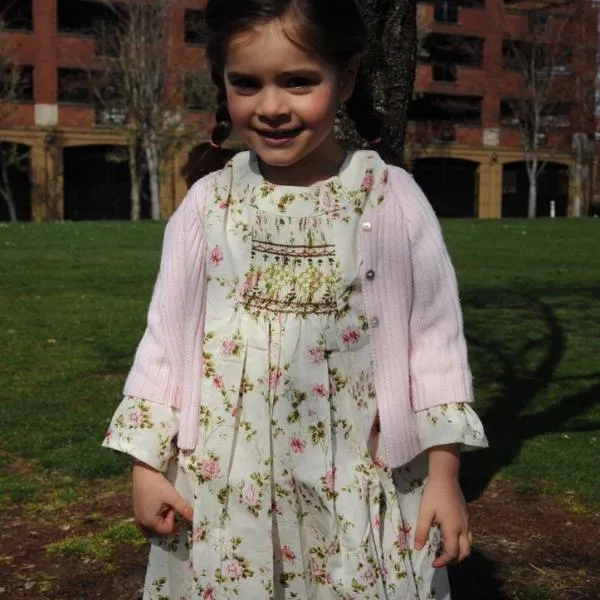 Rosemary Smocked Dress Vintage Floral