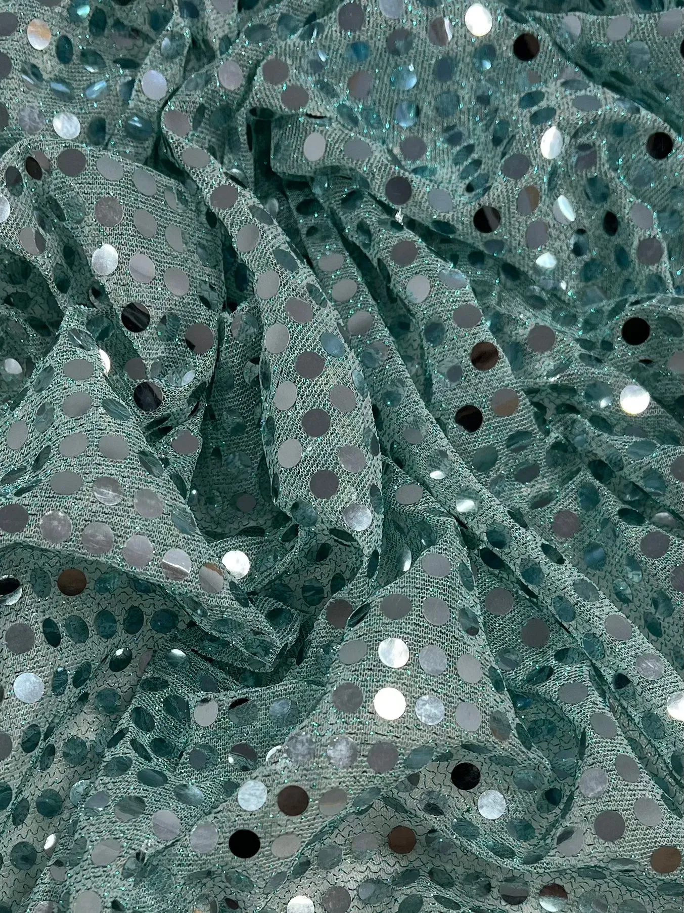 Sequin - Blue Tint - 112cm