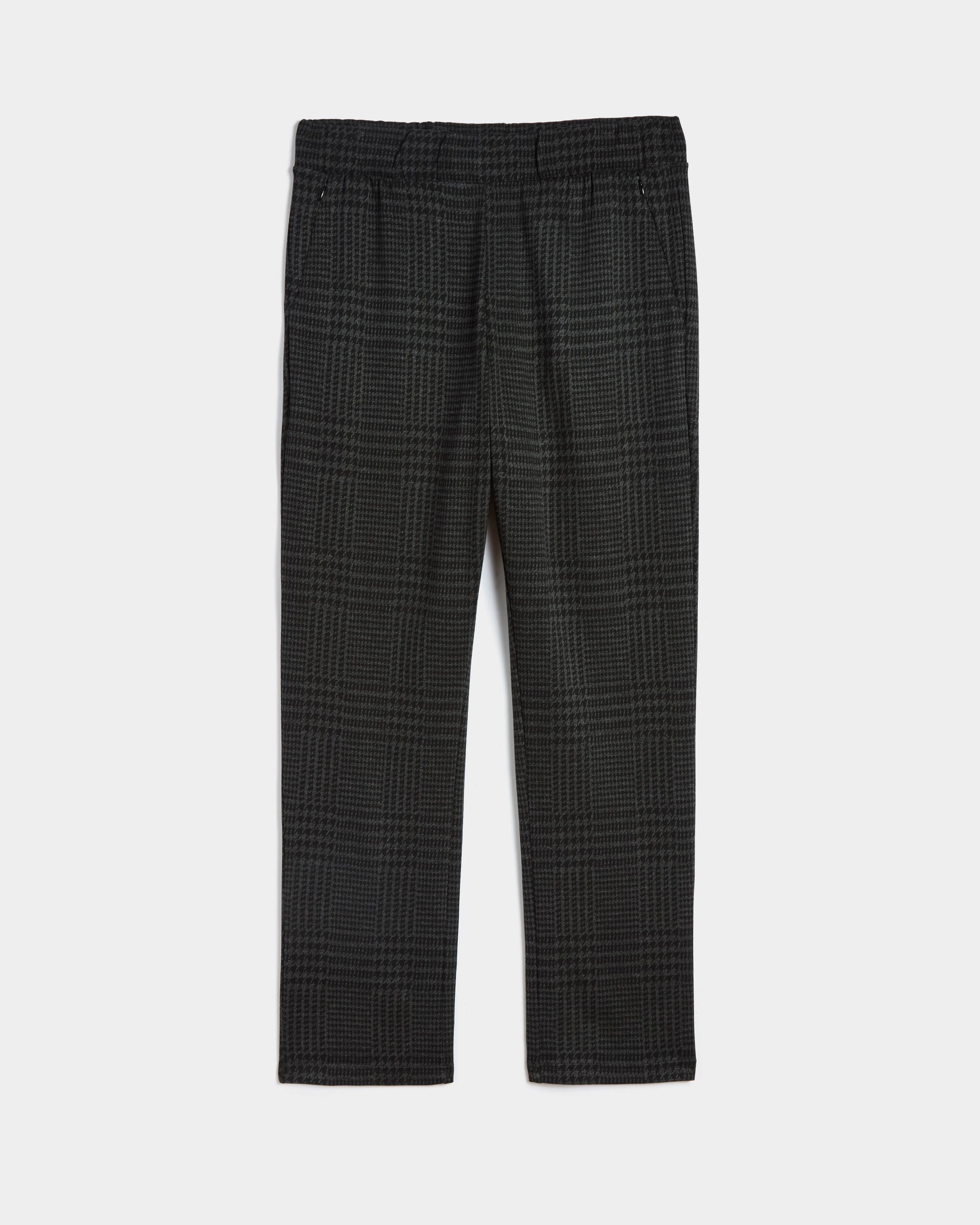 Smart Signature Ponte Pants Long - Storm Houndstooth