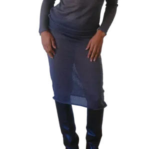 The Gray Knit Sweater Skirt (XS-XL)