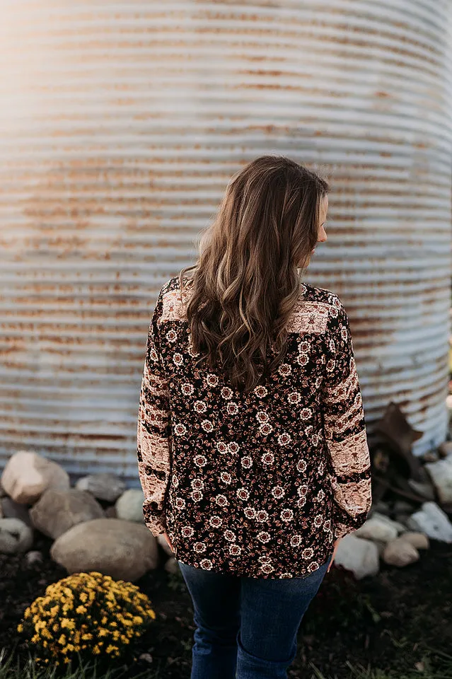Vintage Blooms Blouse