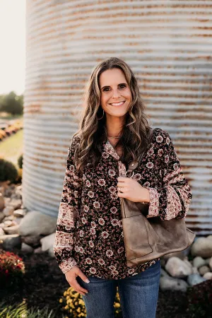 Vintage Blooms Blouse