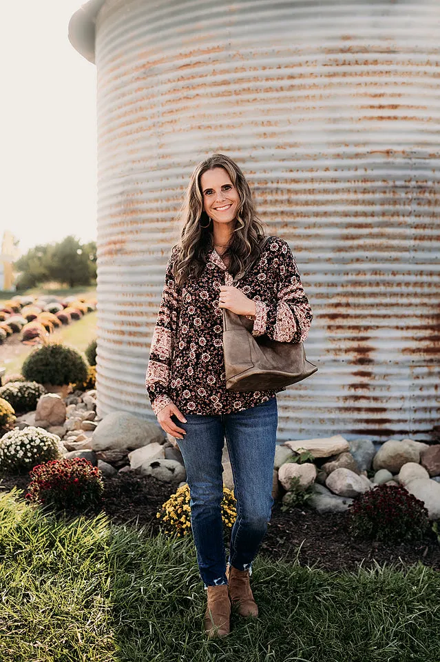 Vintage Blooms Blouse