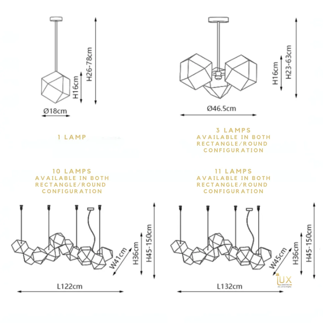Zellen Contemporary Pendant Light